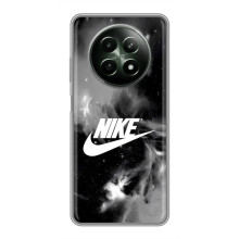 Чехол с логотипом Найк на RealMe 12 5G – Найк дымчатый