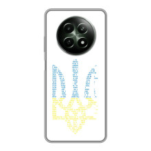 Чехол с украинским гербом на RealMe 12 5G – Герб с гимном Украины