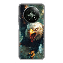Чехол с картинкой «Хищники» для RealMe 12 5G – Орёл