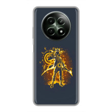 Naruto Anime Чехлы для Реалми 12 5G (AlphaPrint) (золотой Наруто)
