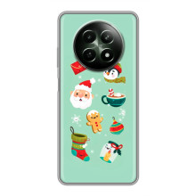 Новогодние Чехлы для Реалми 12 5G (VPrint) (Настроение НГ)