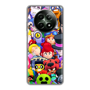Силіконовый Чохол на RealMe 12 5G з картинкою Brawl Stars (Персонажі)