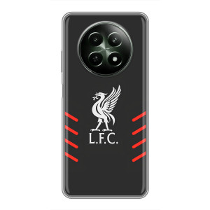Силиконовые Чехлы принт Футбол на RealMe 12 5G – Эмблема Liverpool