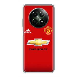 Силиконовые Чехлы принт Футбол на RealMe 12 5G – Man United