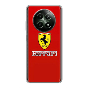 Силіконовий бампер з картинкою машини на RealMe 12 5G – Ferrari Logo