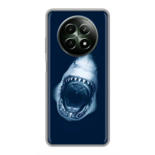 Силіконовий бампер з картинкою звірів для RealMe 12 5G (Пащу Акули)