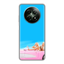 Силіконовый Чохол Барбі фільм на RealMe 12 5G (Барбі і Кен)