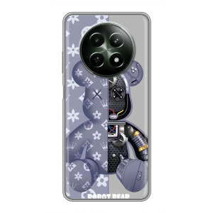 Силиконовый чехол для RealMe 12 5G – Медведь Louis Vuitton