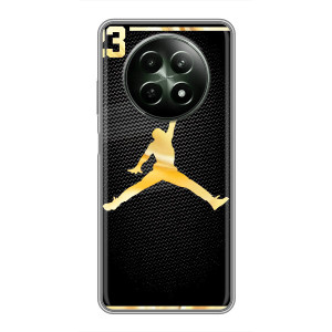 Силиконовый Чехол Nike Air Jordan на Реалми 12 5Г – Джордан 23