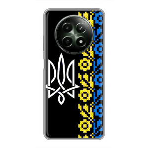 Силіконовый Чохол на RealMe 12 5G (Герб и вишиванка)
