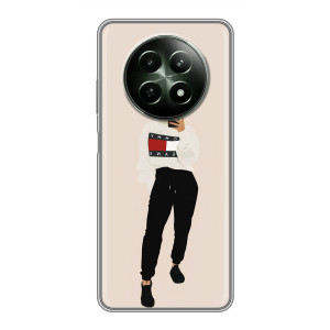 Силіконовый Чохол на RealMe 12 5G з картинкой Модных девушек (Стильна)
