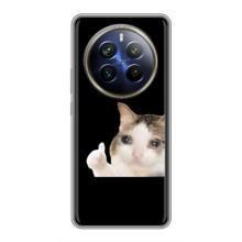 Бампер з принтом Меми для Realme 12 Plus – Кіт у сльозах