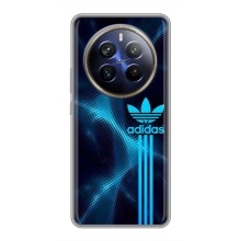 Чохли Адидас для Realme 12 Plus (AlphaPrint) (Синій Адідас)