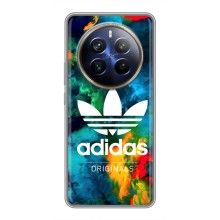 Чохли Адидас для Realme 12 Plus (AlphaPrint) (Яскравий Адідас)