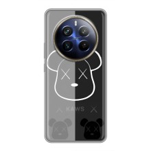 Чехлы для Realme 12 Plus - Bearbrick Louis Vuitton (PREMIUMPrint) – БеарБрик глаза