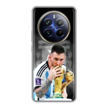 Чохли для Realme 12 Plus (Leo чемпіон) (AlphaPrint) (Мессі Чемпіон)