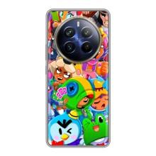 Чехлы Brawl Stars для Realme 12 Plus (AlphaPrint)
