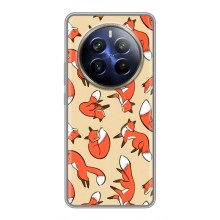 Чохли з картинкою Лисичка для Realme 12 Plus (VPrint) (Лисички)