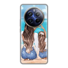 Чохол з друком для Realme 12 Plus - (Мама з дитинкою) (AlphaPrint) (Мама з донькою)