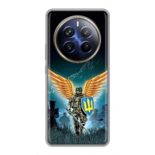 Чехлы с картинкой ЗСУ для Realme 12 Plus (AlphaPrint) (Солдат ЗСУ)