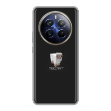 Чохол Майнкрафт на Realme 12 Plus (AlphaPrint) Minecraft (Овечка Майнкрафт)