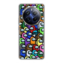 Чохли Амонг Ас для Realme 12 Plus (AlphaPrint) (Убитий)