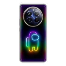 Чохли Амонг Ас для Realme 12 Plus (AlphaPrint) (Яскравий скін)
