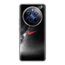 Чохол для Realme 12 Plus - з принтом Найк (AlphaPrint) (Найк червоний)