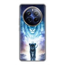 Чохол з картинкою ЛЕВ для Realme 12 Plus (VPrint) (Маленький лев)