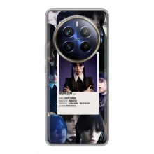 Чохли Венсдей на Realme 12 Plus Уенсдей (AlphaPrint) (колаж Венздей)