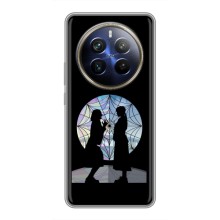 Чохли Венсдей на Realme 12 Plus Уенсдей (AlphaPrint) (кімната Венздей)