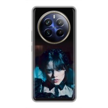 Чохли Венсдей на Realme 12 Plus Уенсдей (AlphaPrint) (погляд Венздей)