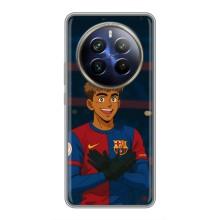 Чехол с футболистом Ламин Ямаль Realme 12 Plus (Футболист Ямал)