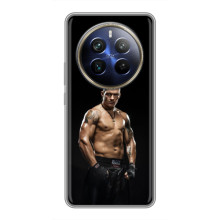 Чехол с картинкой Александр Усик для Realme 12 Plus – Усик на черном