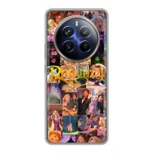 Чехол Рапунцель для Realme 12 Plus – Рапунцель коллаж