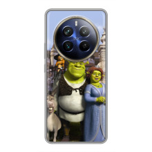 Чехол с мультфильмом Шрек на Realme 12 Plus
