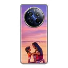 Чехол с мультфильмом Моана Realme 12 Plus (Моана и Симеа)