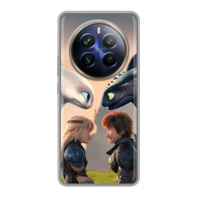 Чехол как приручить дракона на Realme 12 Plus (Гикавка и Астрид)