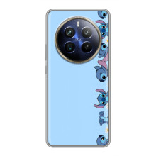 Чехол с принтом Стич на Realme 12 Plus – Стич фон