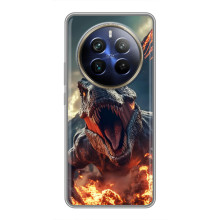 Чехол с картинкой «Хищники» для Realme 12 Plus – Динозавр