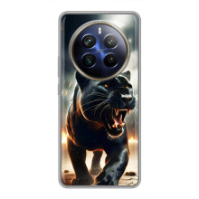 Чехол с картинкой «Хищники» для Realme 12 Plus – Пантера