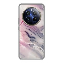 Мраморний чехол на Realme 12 Plus (VPrint) (Пурпурний Мрамор)