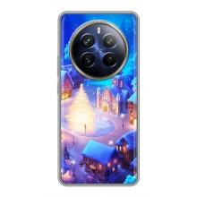 Різдвяні Чохли для Realme 12 Plus (VPrint) (Різдвяне місто)