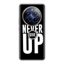 Силіконовый Чохол на Realme 12 Plus з картинкою НАЙК (Never Give UP)