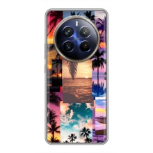 Силіконовий чохол з КАРТИНКАМИ літо для Realme 12 Plus (AlphaPrint) (Літня відпустка)