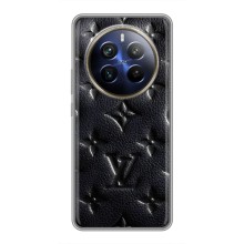 Текстурный Чехол Louis Vuitton для Реали 12 Плюс (Черный ЛВ)