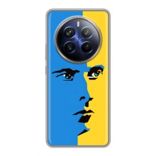 Украинские Чехлы для Realme 12 Plus с картинкой УПА (AlphaPrint) (Степан Бандера)