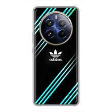 Чехлы Адидас для Realme 12 Pro Plus (AlphaPrint) (Адидас с полосами)