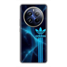 Чехлы Адидас для Realme 12 Pro Plus (AlphaPrint) (Синий Адидас)