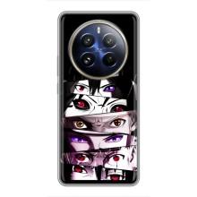 Чехлы Персонажи Аниме Наруто для Realme 12 Pro Plus (AlphaPrint) – Глаза Anime
